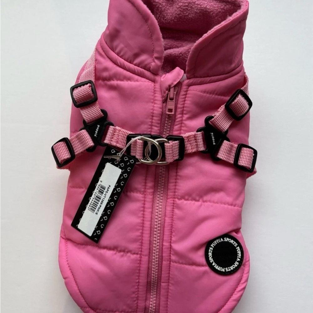 NEW Puppia Pink Mountaineer 2 Dog Vest Harness NWT, Size Small